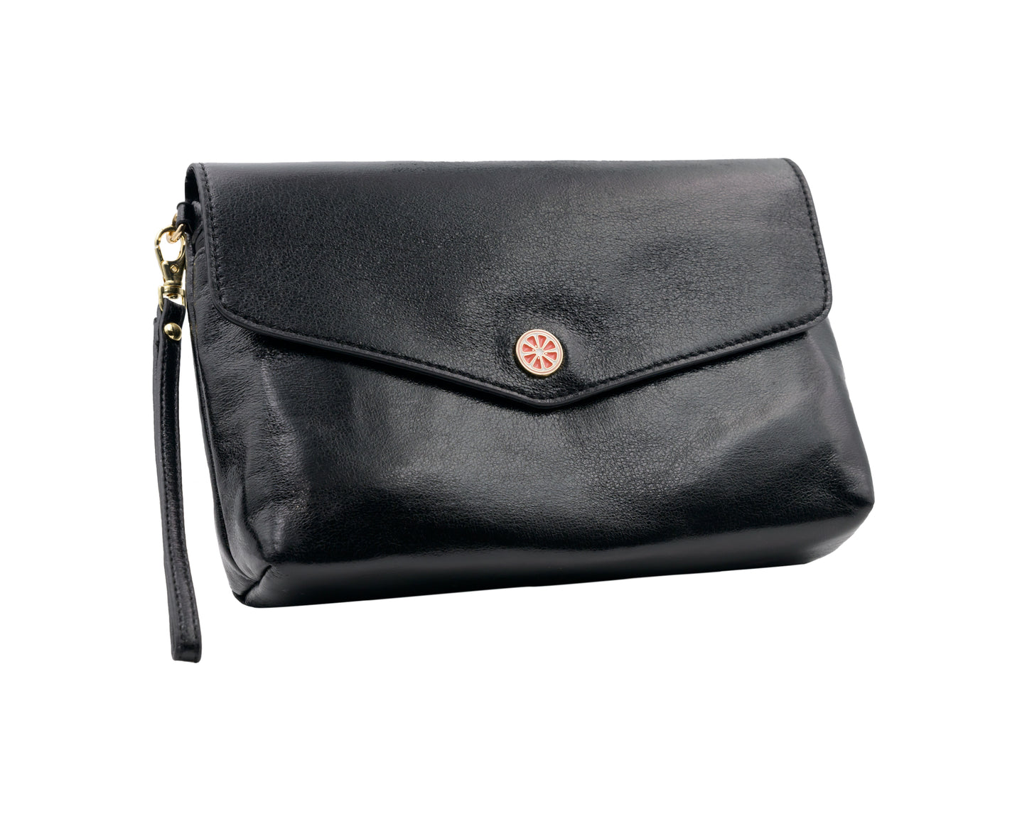 Privacy Purse - Metallic Crackle, Vegan Leather
