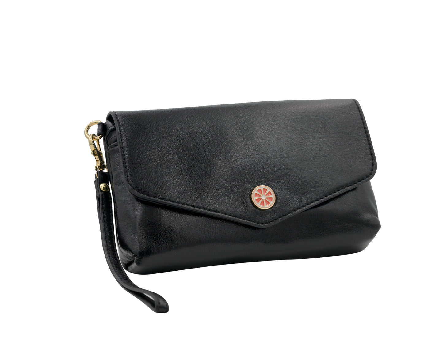 Privacy Purse - Metallic Crackle, Vegan Leather